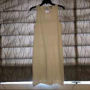 Caché White Eyelet Dress